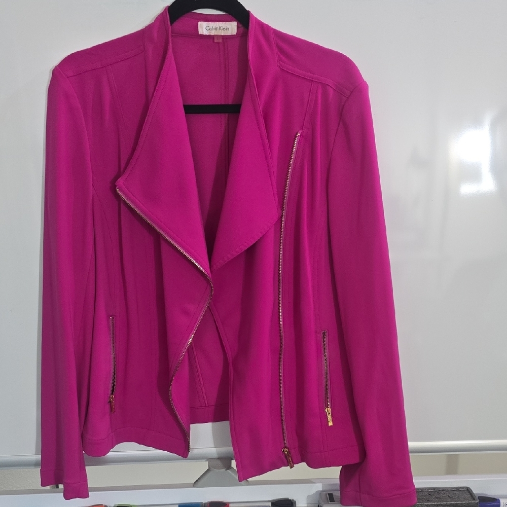 Calvin Klein Women's Fuchsia Blazer